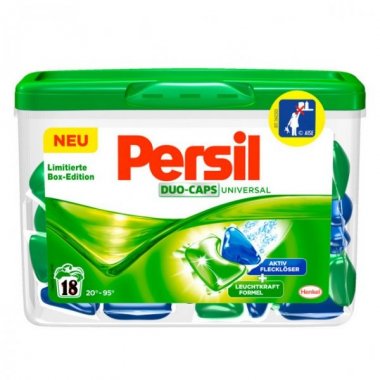 PERSIL DUO-CAPS. DWUKOMOROWA KAPSUŁKA DO PRANIA