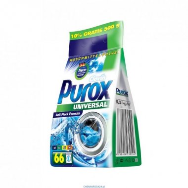 PUROX UNIVERSAL PROSZEK DO PRANIA 5,5 KG