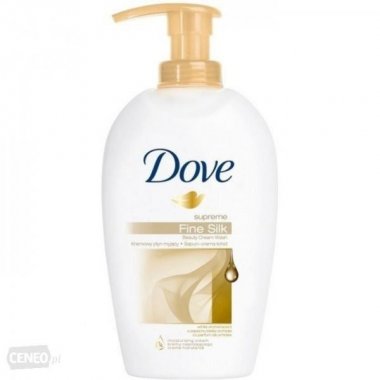 DOVE SILK CREAM WASH - MYDŁO W PŁYNIE JEDWABIŚCIE KREMOWE - 250ML