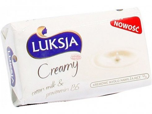 LUKSJA CREAMY MYDŁO BAWEŁNA 100 G