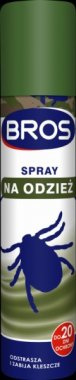 SPRAY NA ODZIEŻ - ODSTRASZA I ZABIJA KLESZCZE